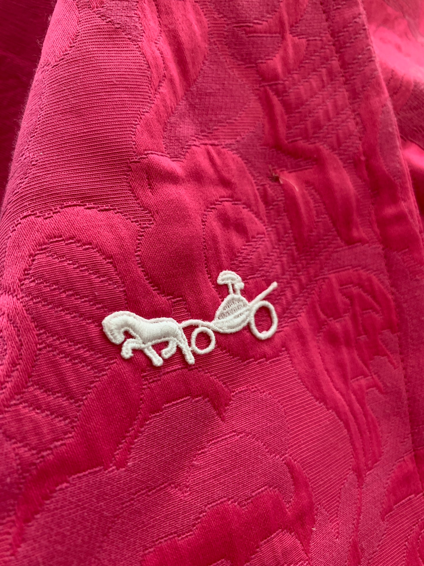 2 The French Finds Collection: Vintage French WEILL Paris Barbie Pink Jacquard Jacket