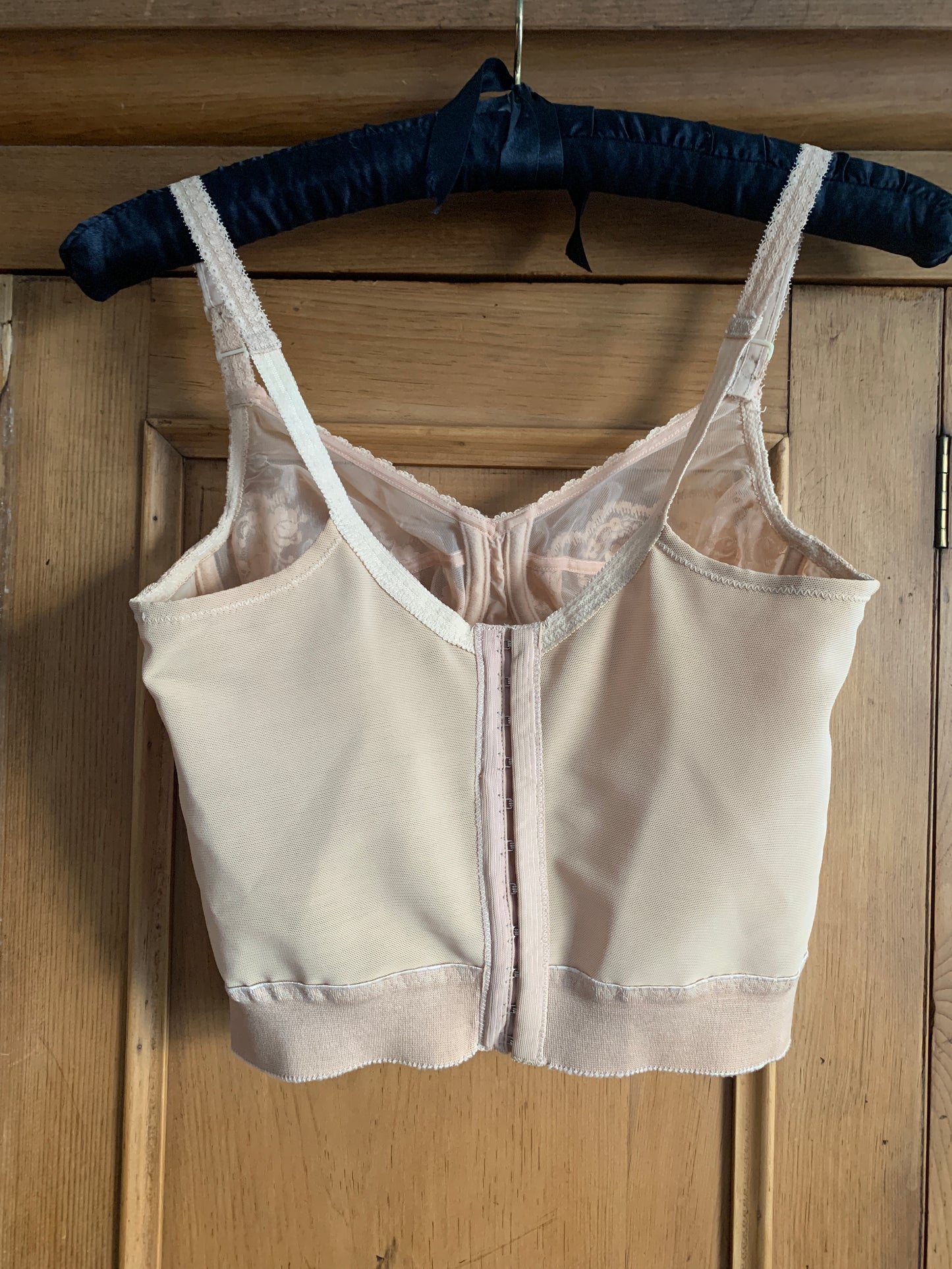 2 The French Finds Collection: Dusty Antique Pink Lace Bralette