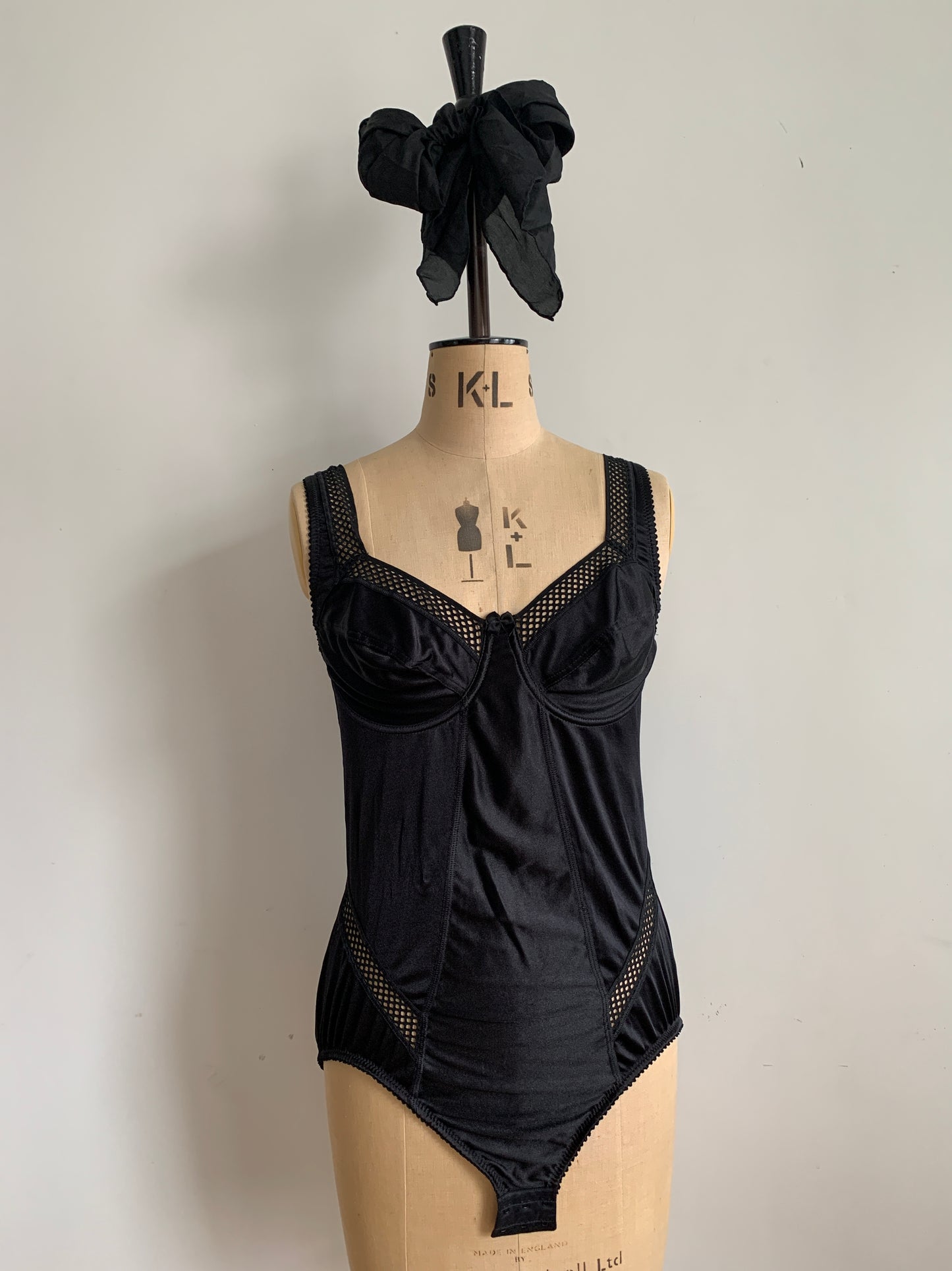 90’s Black Underwired Body Suit